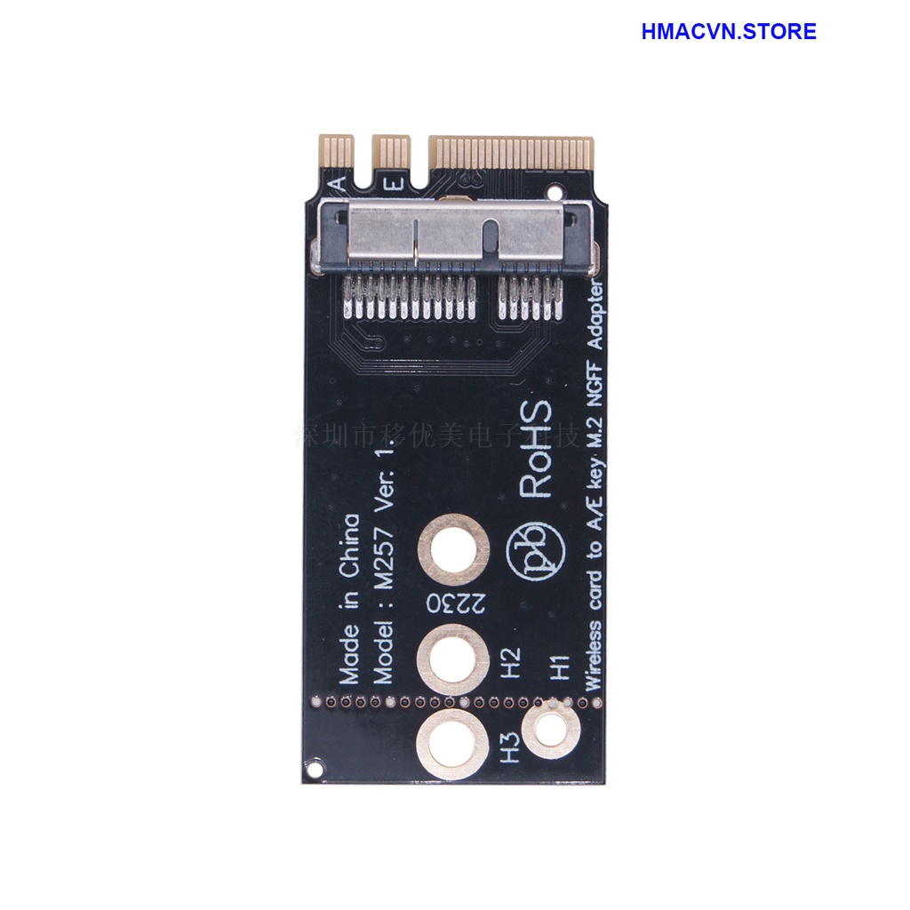 Adapter Wifi M@c-B00k NGFF sang M2 PCIe Key A A+E | Shopee Việt Nam