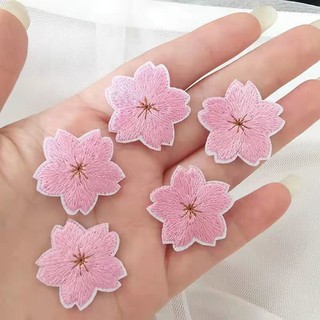 1 Miếng Dán Ủi Quần Áo Hình Hoa Anh Đào  Xinh Xắn