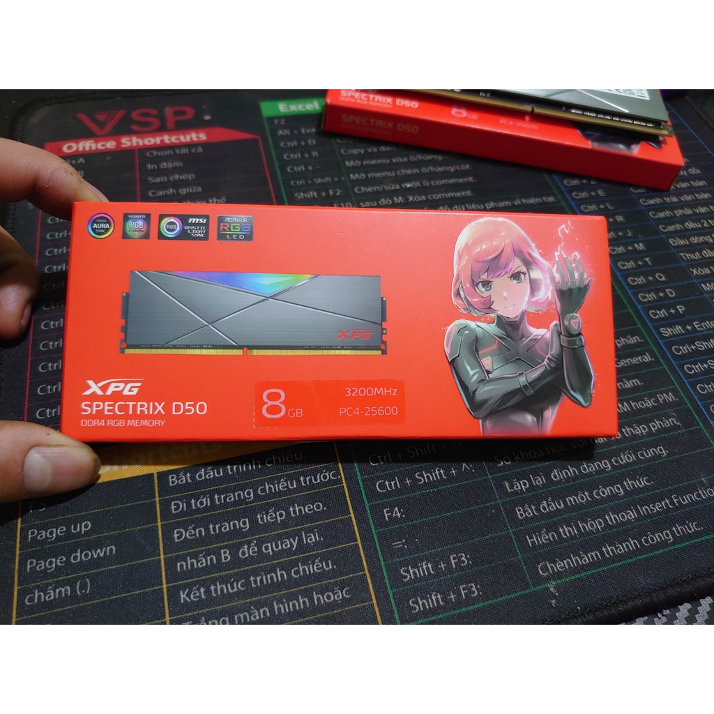 Ram DDR4 Adata 8G/3200 XPG Spectrix D50 RGB | Shopee Việt Nam