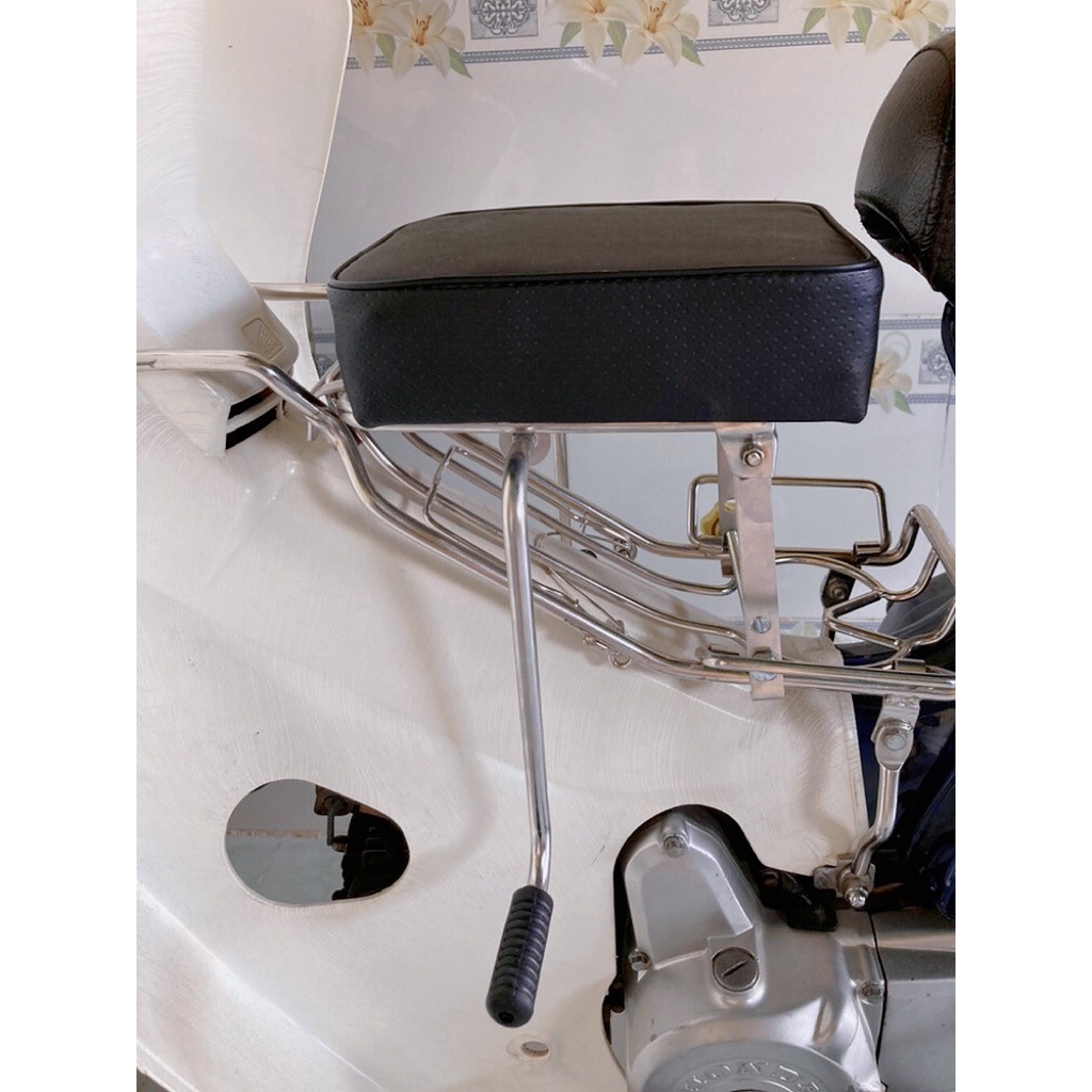 [ ĐÔN SỐ ] GHẾ ĐÔN SỐ INOX YÊN NỆM ĐEN AN TOÀN CHO BÉ