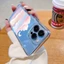 Ốp lưng iphone Trong Suốt Chống Sốc Bầu Trời Hồng lưng cứng Cho IPhone 14 12 13 11 Pro Max 6 6S 7 8 Plus X XS XR sd1065