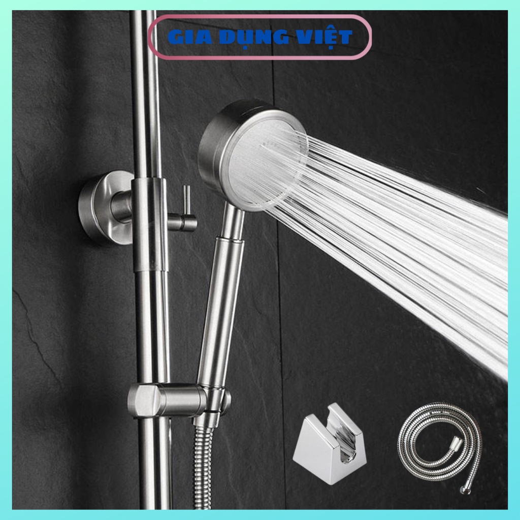 Vòi sen tăng áp, vòi hoa sen tăng áp 400% inox SUB 304 cao cấp không gỉ ...