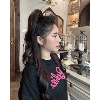 Sét 10 cái dây buộc tóc tạo phồng hotgirl (kèm ảnh thật tự chụp)