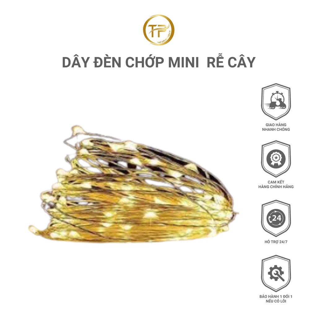 Dây đèn chớp mini rễ cây | Shopee Việt Nam