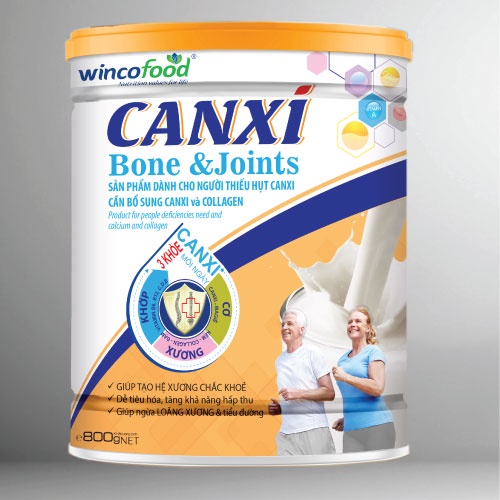 [Mã BMLTB35 giảm đến 35K đơn 99K] Sữa bột Wincofood Canxi Bone & Joints lon 800g