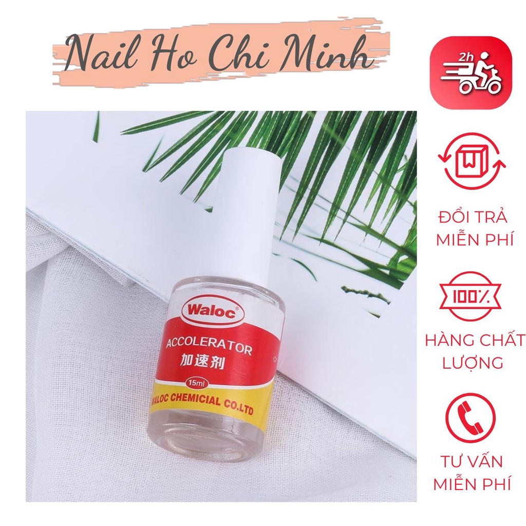 [CHÍNH HÃNG] Keo dán móng Waloc chính hãng hàng loại 1 - keo bê tông đa năng chuyên dụng cho dân làm móng