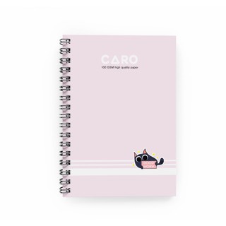 Sổ tay caro lò xo B5 TUANVIET BOOKS chất lượng cao 200 trang, phù hợp ghi chép, nhật ký