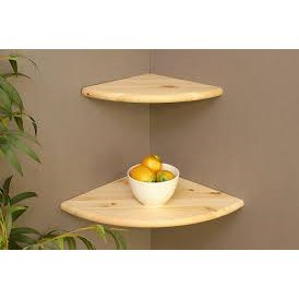 Set bộ 3 thanh kệ trang trí treo tường góc hình quạt đựng để đồ decor trang trí