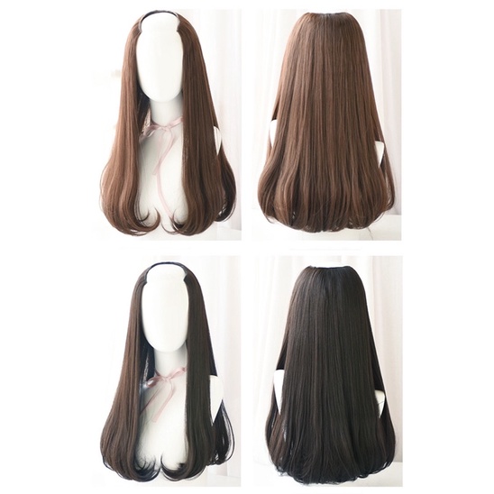 KẸP U TÓC GIẢ CỤP ĐUÔI DÀI 55-60CM LƯỚI HOA SỈ TOÀN QUỐC