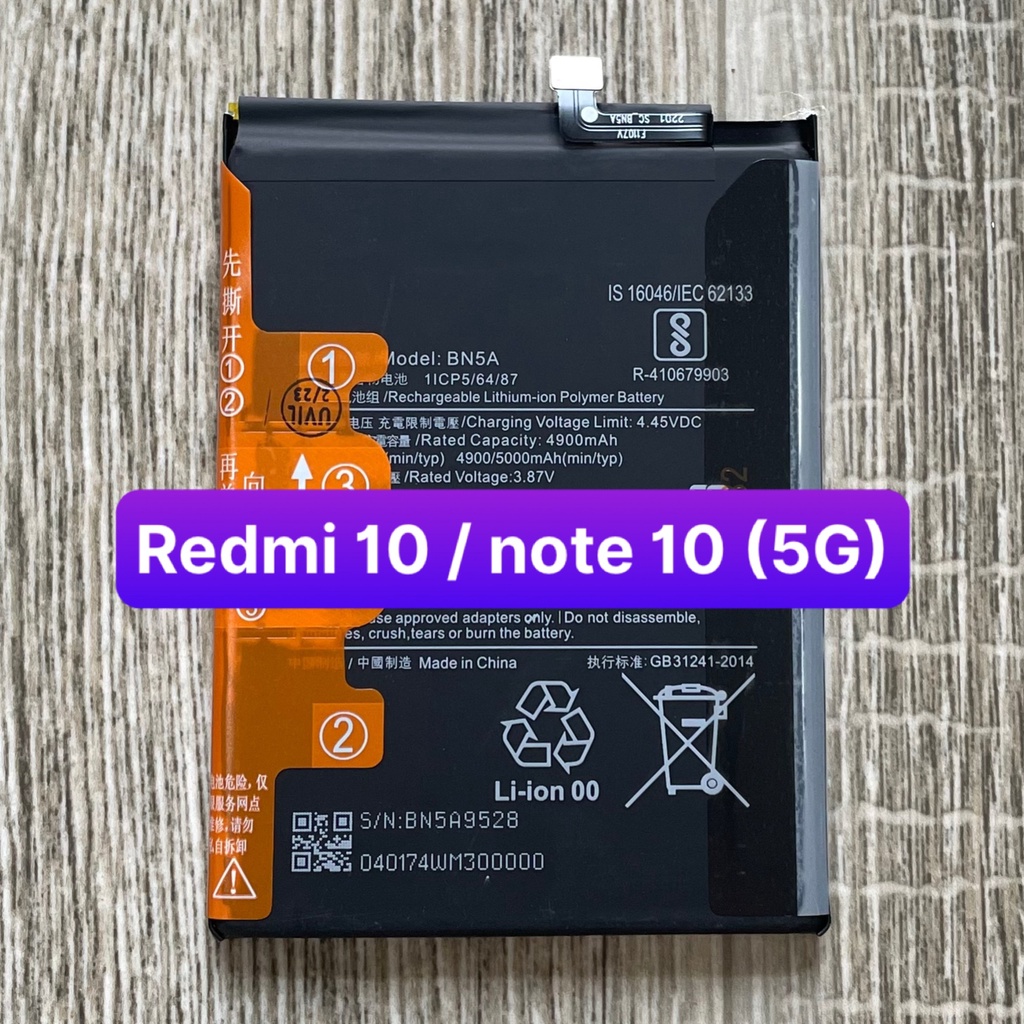 Pin Xiaomi Redmi Redmi Note G Model Bn A Zin Shopee Vi T Nam