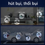 Máy hút bụi thổi khí nén không dây 4 trong 1 cầm tay nhỏ gọn làm sạch bàn phím máy tính/ xe hơi — ảnh 7