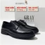 Giày tây Nam Derby da bò bảo hành 6 Tháng, kiểu Đốc Tờ tăng chiều cao màu đen Gray homme ( GRSIMPLE - 002)