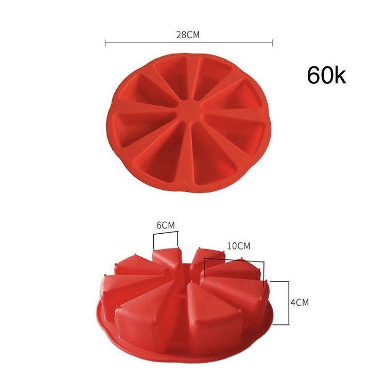 Khuôn silicon hình tam giác
