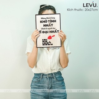 Tranh Treo Tường Gỗ LEVU051 decor quán cà phê