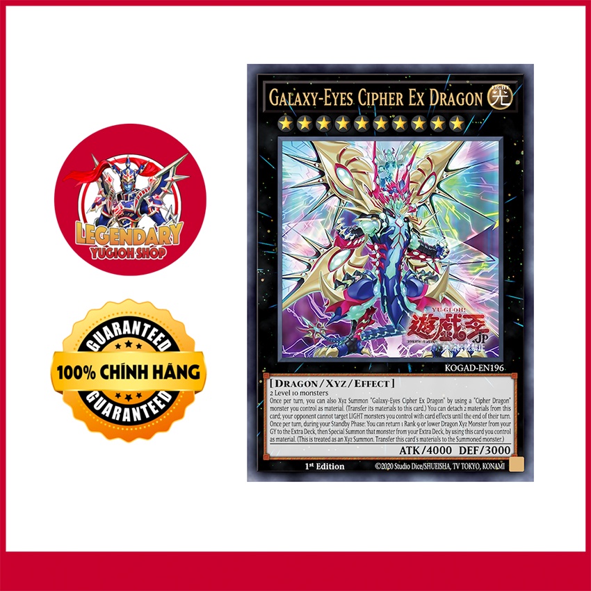 Galaxy-Eyes Cipher X Dragon - GFTP-EN011 - Carta Ultra Rara 1a Edizione Da Yu-Gi-Oh! - 5