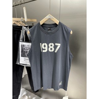 Áo Tank Top Nam Nữ 1987 Fom Rộng Rẻ Đẹp, Chất Cotton Co Dãn 4 Chiều Thấm Hút Mồ Hôi Tốt