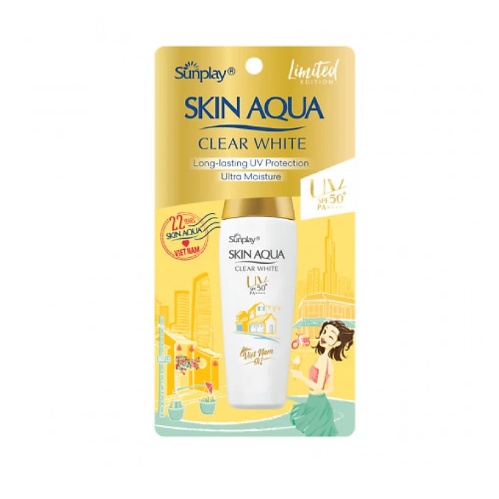 Sữa Chống Nắng Dưỡng Da Trắng Mịn Sunplay Skin Aqua Clear White SPF50+/PA++++