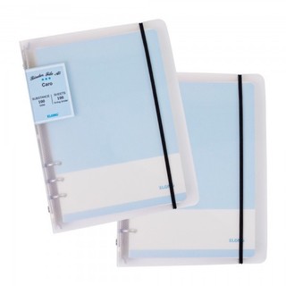 KLONG - Sổ binder còng sắt nét đứt kẹp còng sắt A5 - chọn ruột Lined hoặc Caro (6x6)mm 100/76; MS: 516 / 517🐻🌸