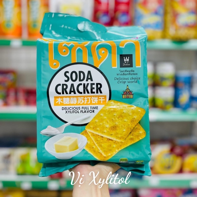 [Bịch 400gr] 𝐁𝐚́𝐧𝐡 𝐒𝐎𝐃𝐀 𝐂𝐑𝐀𝐂𝐊𝐄𝐑 𝐓𝐡𝐚́𝐢 𝐋𝐚𝐧