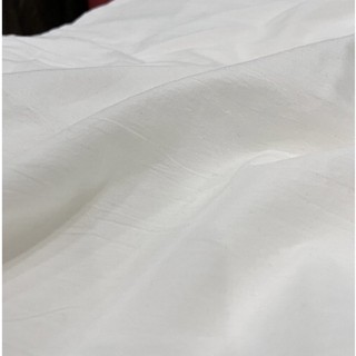 Vải Xô Xốp Đũi Cotton Nhăn Trắng Kem Mềm Mỏng Nhẹ Rũ Mát Khổ 1m45