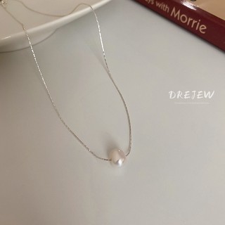 DREJEW Dây chuyền phối ngọc trai giả phong cách Hàn Quốc thanh lịch dành cho nữ