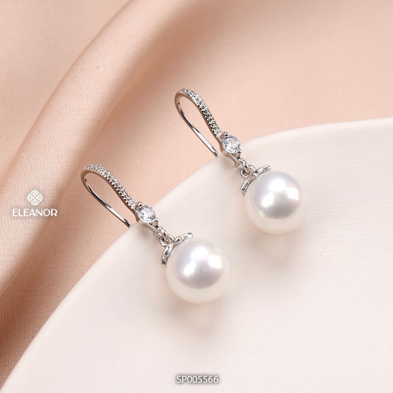 Bông tai nữ Eleanor Accessories ngọc trai nhân tạo phụ kiện trang sức khuyên tai 5566