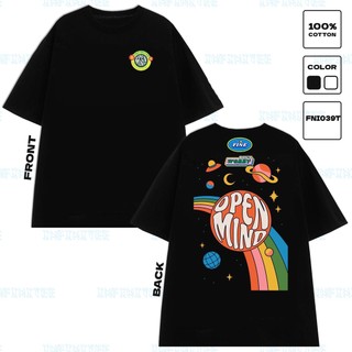 Áo thun INFINITEE Fni039T Thun 100% Cotton - form rộng Unisex.