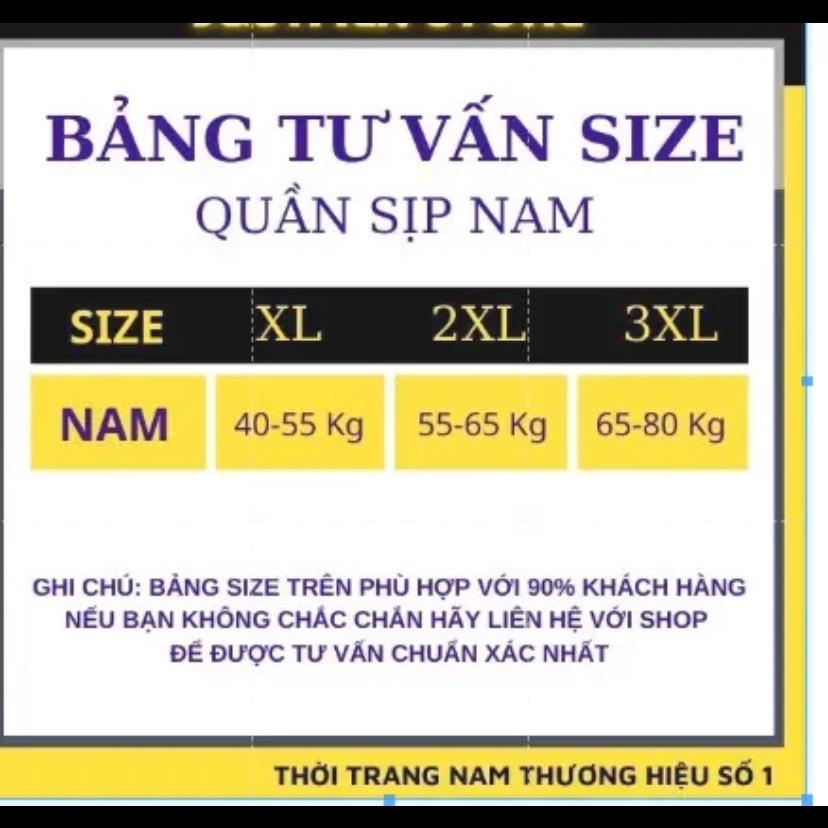 Combo 3,4,5 Quần sịp tam giác SH ,Quần lót nam chất liệu thun lạnh co giãn 4 chiều