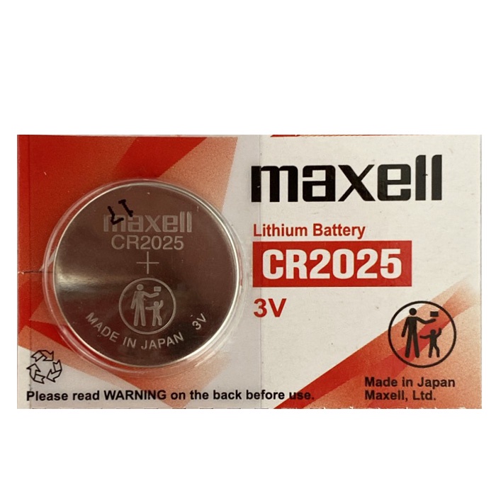 Pin Cr2025 Pin Maxell Cr2025 Pin 3v Lithium Maxell Cr2025 Made In Japan Shopee Việt Nam