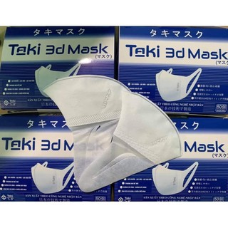 Khẩu Trang 3D Mask Taki Công Nghệ Nhật (Hộp 50 chiếc)