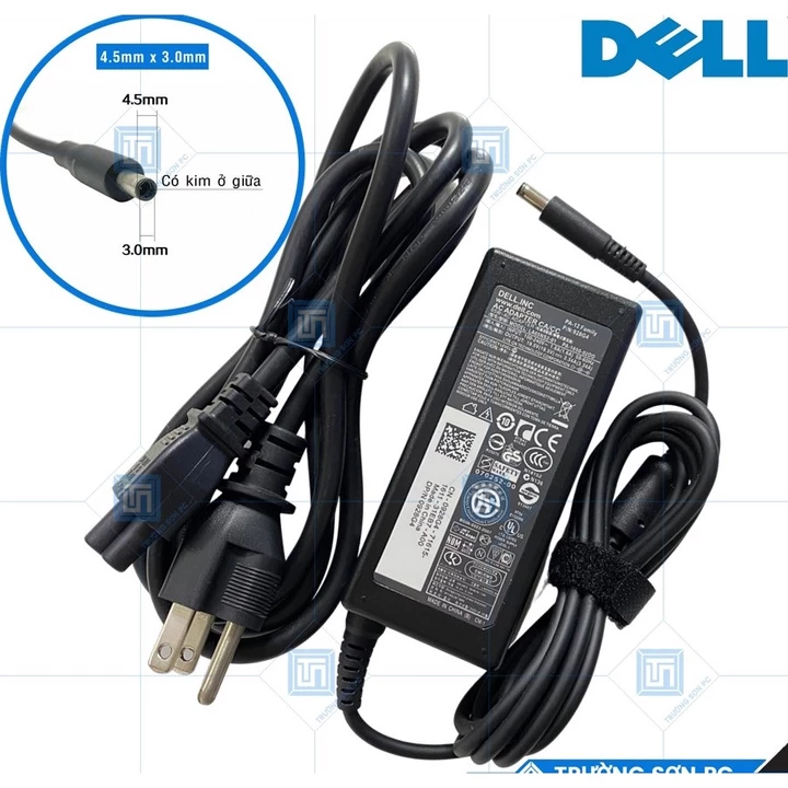 Sạc Laptop Dell LOẠI TỐT19.5V- 4.62A 90W / 19.5V- 3.34A 65W - Sạc dell chân to / chân nhỏ - sạc máy tính dell