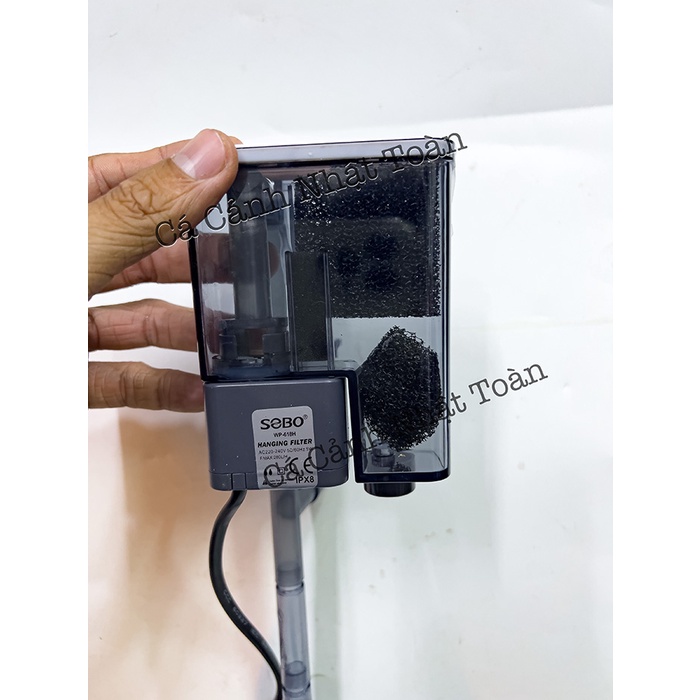 LỌC THÁC MINI CHO BỂ CÁ CẢNH SOBO WP 618H 5W CÓ HÚT MẶT