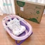 Chậu Tắm Gấp Gọn Kèm Phao Có Nhiệt Kế Cho Bé Từ Sơ Sinh 9Baby