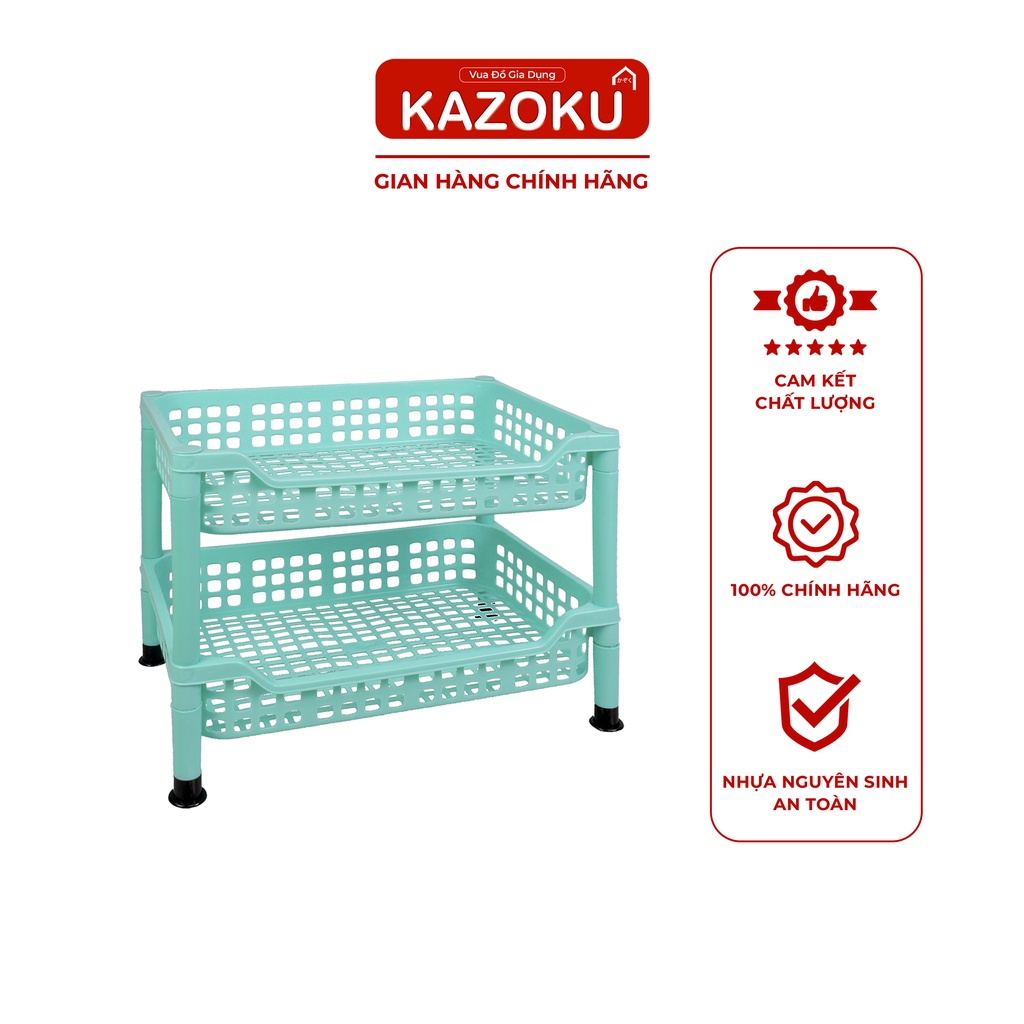 Kệ Chén Lớn (Không có Mâm) - 52.5cm x 34.5cm - [KT2,3,4L] - Vua đồ gia dụng Kazoku
