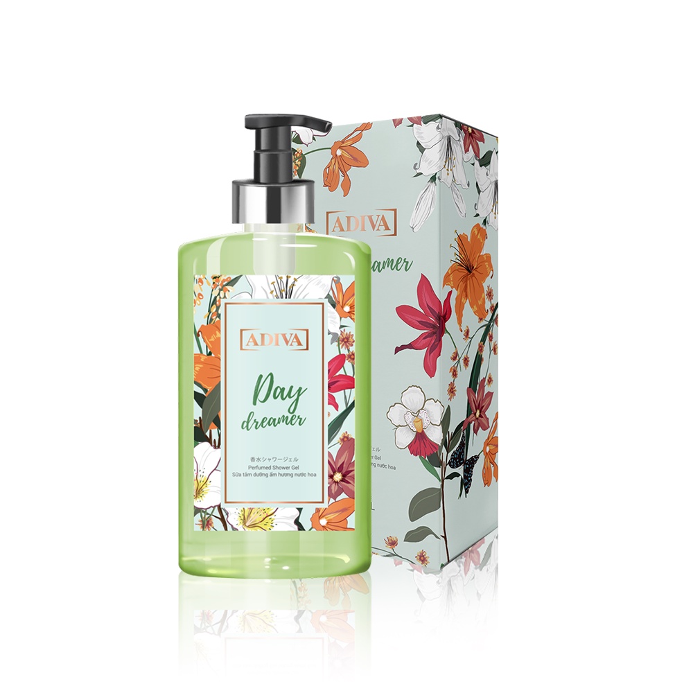 Ảnh Sữa Tắm Dưỡng Ẩm  Hương Nước Hoa ADIVA Day Dreamer 400ml 1