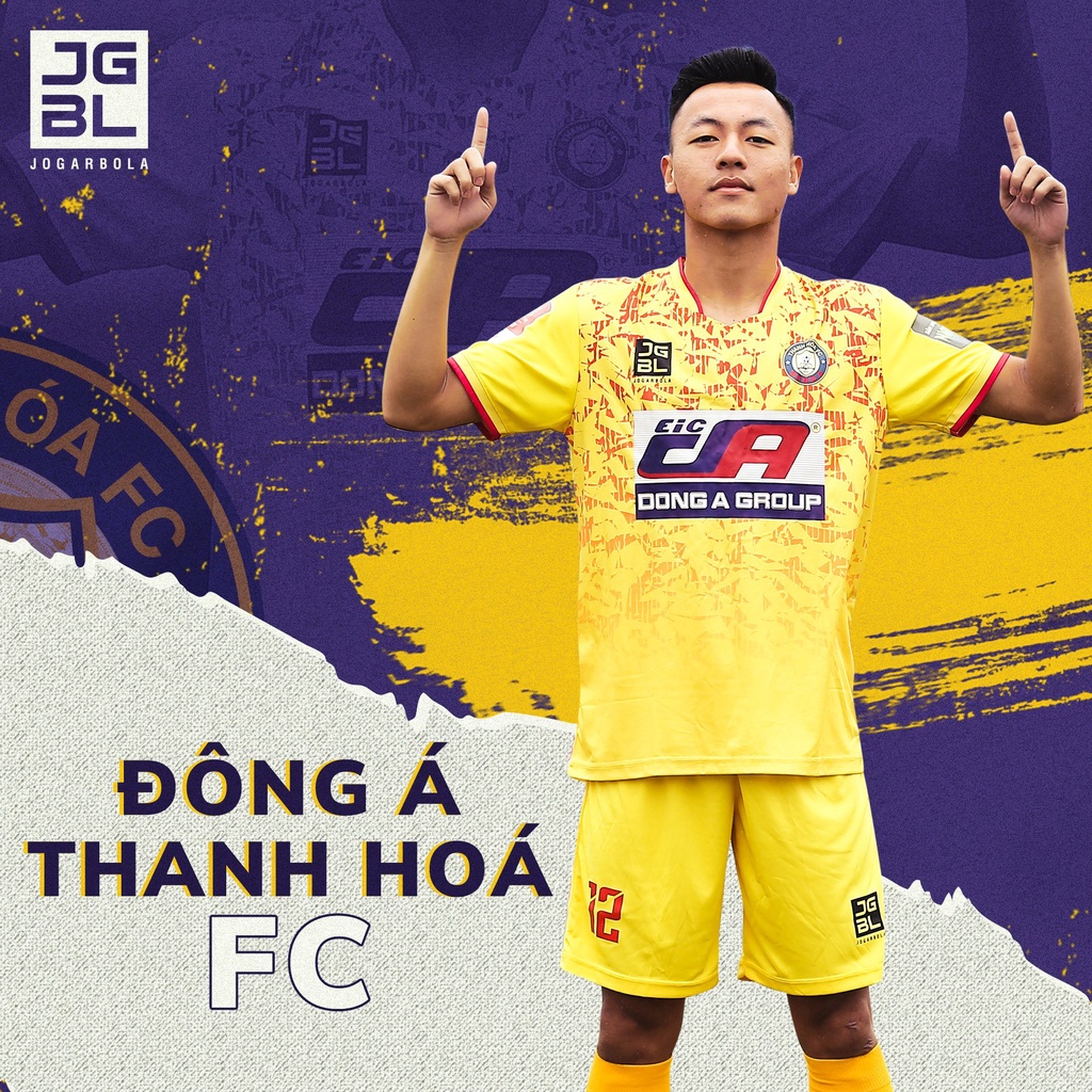 Bộ quần áo bóng đá Jogarbola CLB Thanh Hóa 2023 - Động Lực