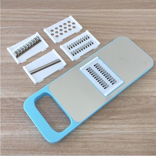 Nạo củ quả 2 mặt 4 chi tiết, 5 chi tiết, Nạo củ quả đa năng tay cầm chắc chắn