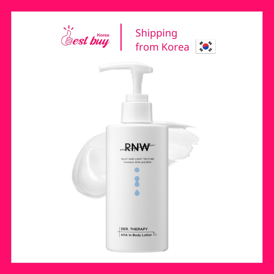 Sữa dưỡng thể mịn da RNW DER. therapy AHA in body lotion 250ml Shopee