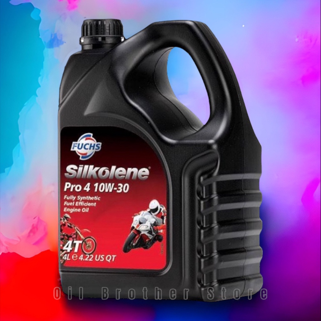 Nhớt Fuchs Silkolene Pro 4 10w30 4L | Shopee Việt Nam