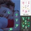 3 Tấm Hình Xăm Dạ Quang Phát Sáng Trong Đêm/ Hình Xăm Cute Có Nhũ Nhiều Chủ Đề Dễ Thương Cho Bé
