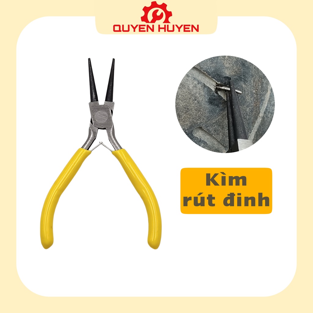 Kìm rút đinh lốp Xe máy - Kìm kẹp mũi tròn bằng Thép không gỉ | Shopee ...