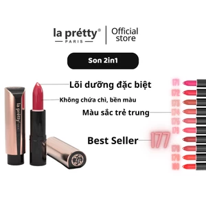 SON LÌ 2IN1 La Pretty Son thỏi có lõi dưỡng LaPretty