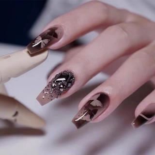 Sticker nail dán móng tạo hiệu ứng ombre 3D đẹp