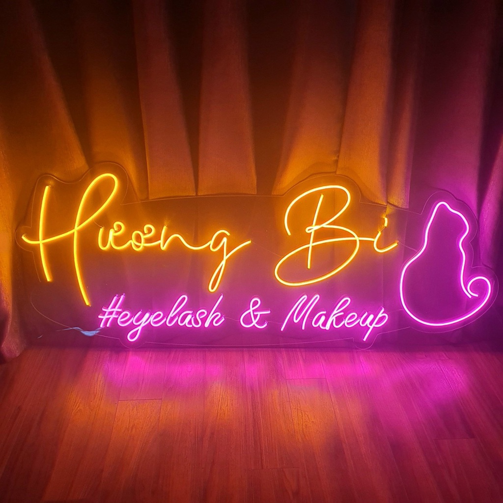 Đèn led Neon theo yêu cầu Chữ Led trang trí Decor, Phòng ngủ, Quà Tặng ...