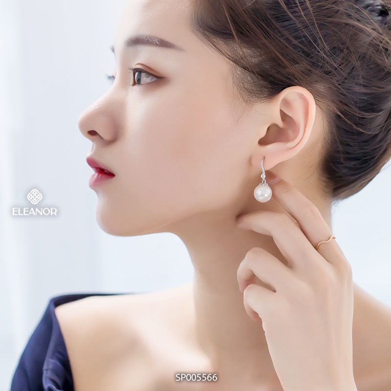 Bông tai nữ Eleanor Accessories ngọc trai nhân tạo phụ kiện trang sức khuyên tai 5566