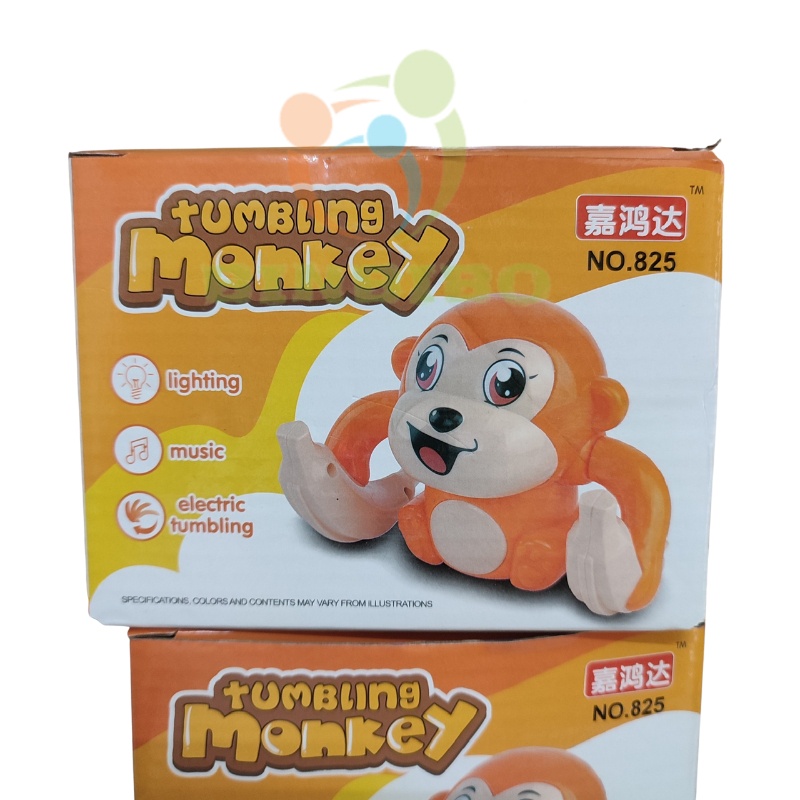 Đồ Chơi Khỉ Nhào Lộn Giải Trí Cho Trẻ Sơ Sinh Và Trẻ Nhỏ - Khỉ Con Nhào Lộn Đáng Yêu - Binbibo