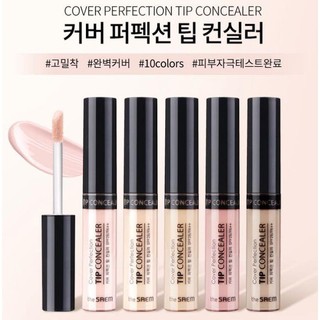 Kem Che Khuyết Điểm The Saem Cover Perfection Tip Concealer (6.5g)