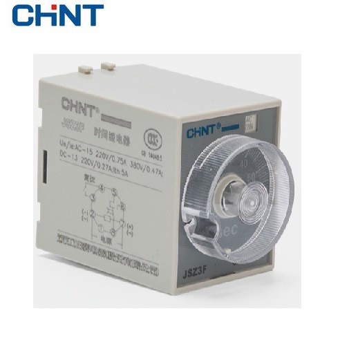 (Chint) Rơle Thời Gian Off Delay JSZ3F 60s 1 Tiếp điểm ON - Close Kèm ...