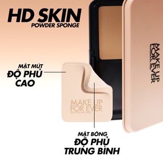 Phấn Nền Trang Điểm Kiềm Dầu HD Skin Powder Foundation 11g - MAKE UP FOR EVER - Nhập khẩu độc quyền từ Pháp