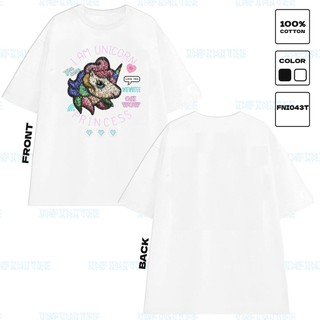 Áo thun INFINITEE Fni043T, Thun 100% Cotton - form rộng Unisex.